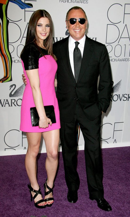 Ashley Greene And Michael Kors At The CFDA Fashion Awards 2011