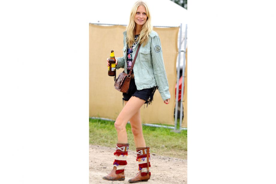 Poppy Delevingne In Those Amazing Boots, June 2013
