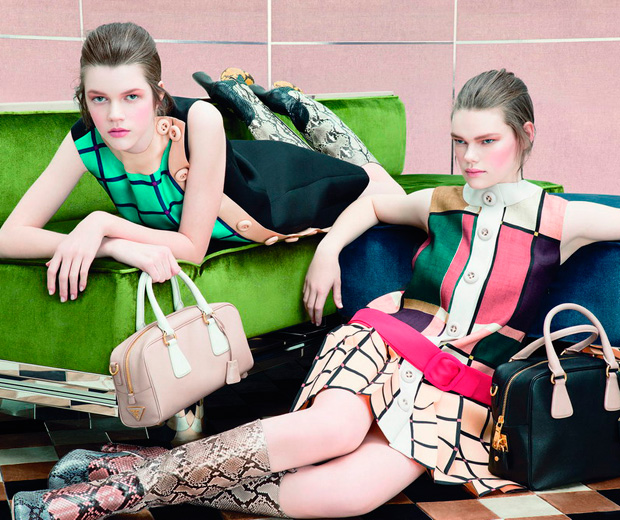 Check out Prada's Autumn/Winter 2011 advertising campaign