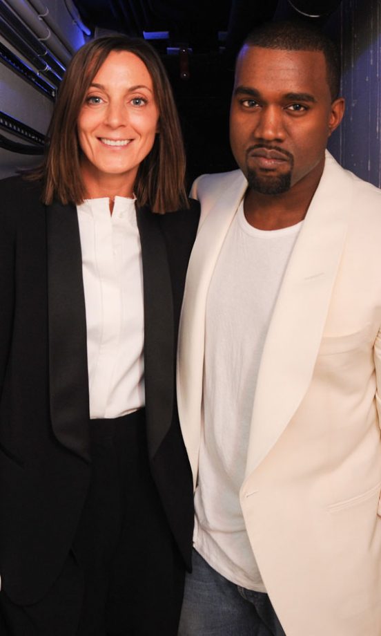 Phoebe Philo And Kayne West At The CFDA Fashion Awards 2011