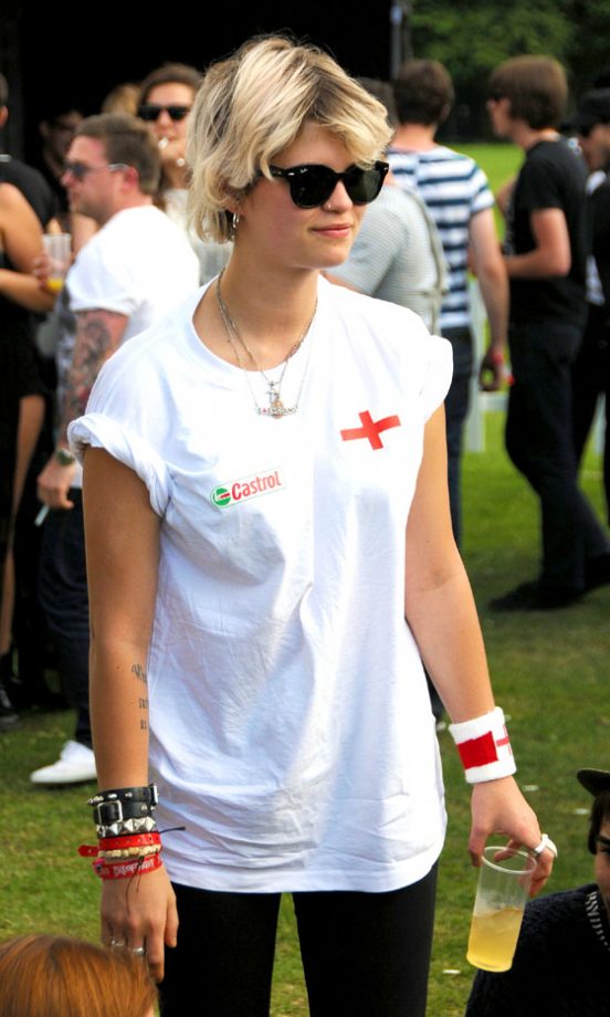Pixie Geldof At The Isle Of Wight Festival, 2010