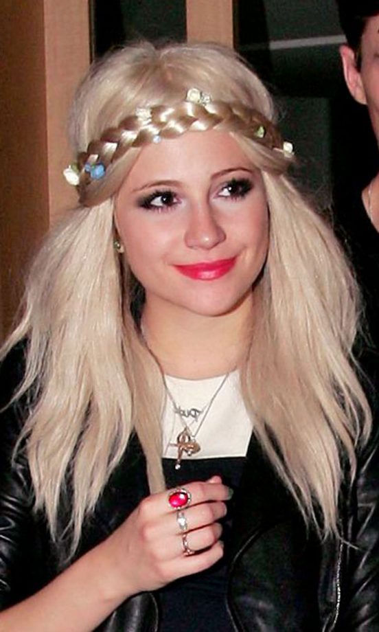 Pixie Lott's Festival Style Staple Is The Braided Headband - Add Flowers For A Hippie Chic Twist, 2011