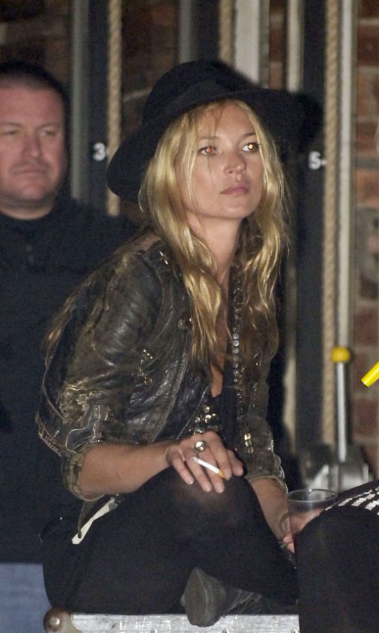Kate Moss Watching Pete Doherty Perform With The Babyshambles, 2007