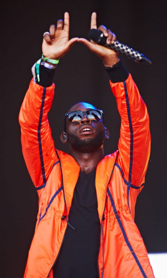Tinie Tempah At Glastonbury Festival 2011