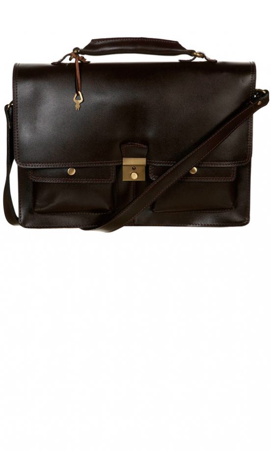 Topman Leather Briefcase. £60