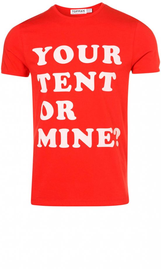 Topman Red Marl Your Tent T-Shirt, £14