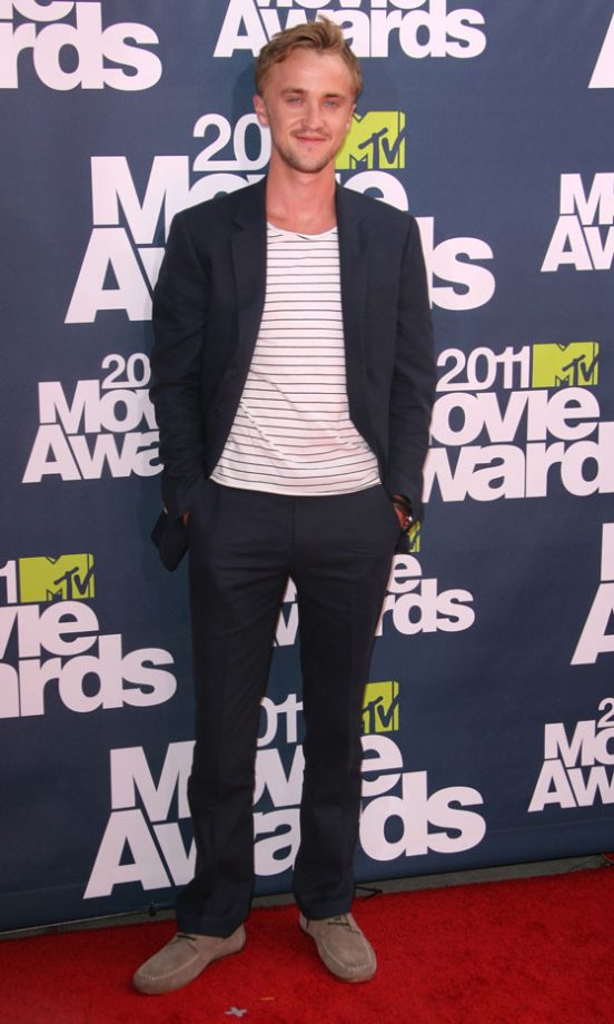 Tom Felton At The MTV Movie Awards 2011