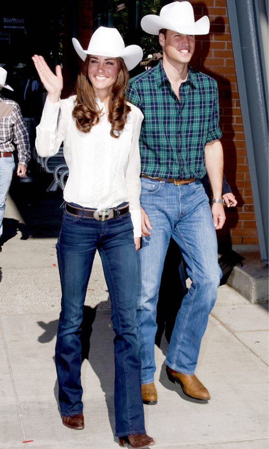 Kate Middleton And Prince William Go Rodeo in Canada, 2011