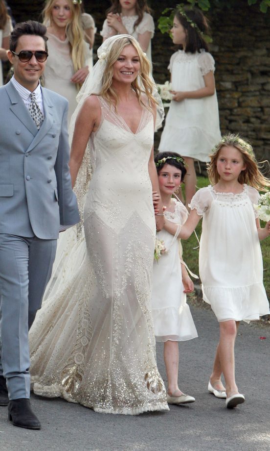 Kate Moss Is Supermodel Beautiful Alongside Husband Jamie Hince And Lovely Lila Grace After Kate Moss' Wedding Ceremony, 2011