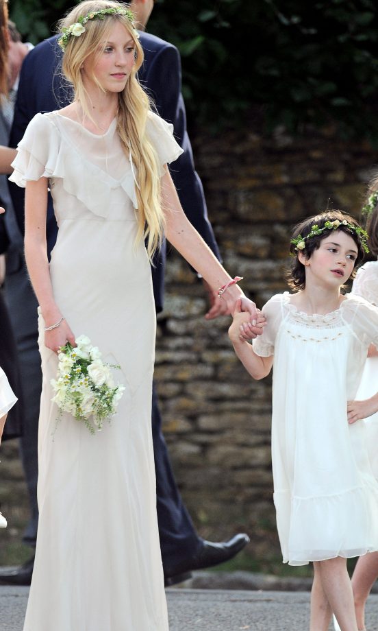 Two Of The 15 Beautiful Bridesmaids At Kate Moss' Wedding, 2011