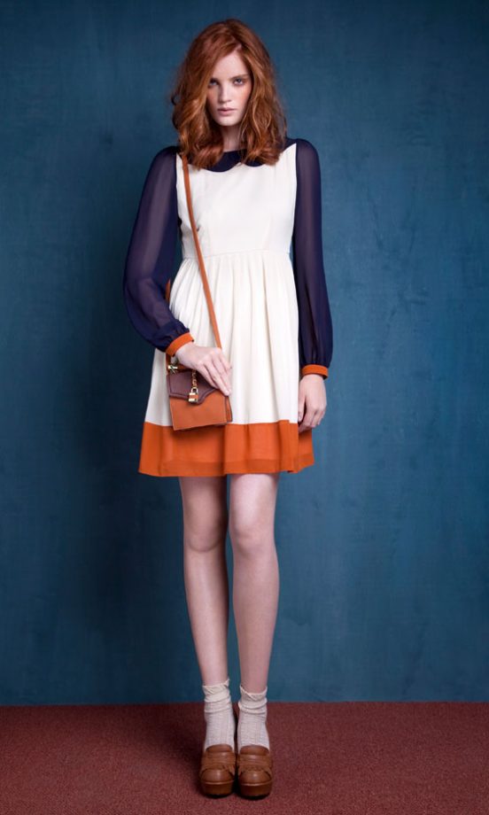 Primark Limited Edition Peterpan Dress, £23, Crossbody Bag, £5, Loafers, £16