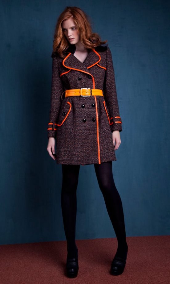 Primark Belted Coat, £45, Tights, £2, Loafers, £16