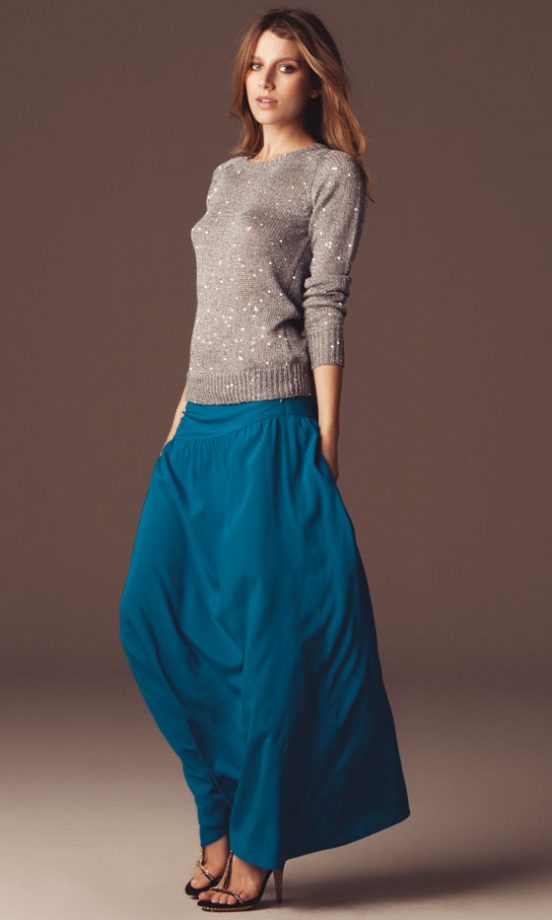 Reiss AW11 Fashion Collection: Contrast Soft Fabrics With Knits
