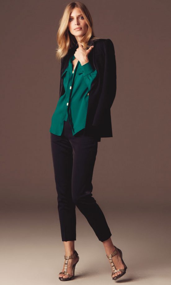 Reiss AW11 Fashion Collection: Emerald Green Rocks