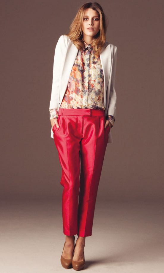 Reiss AW11 Fashion Collection: Colour Pop Trousers Are Hot For AW11