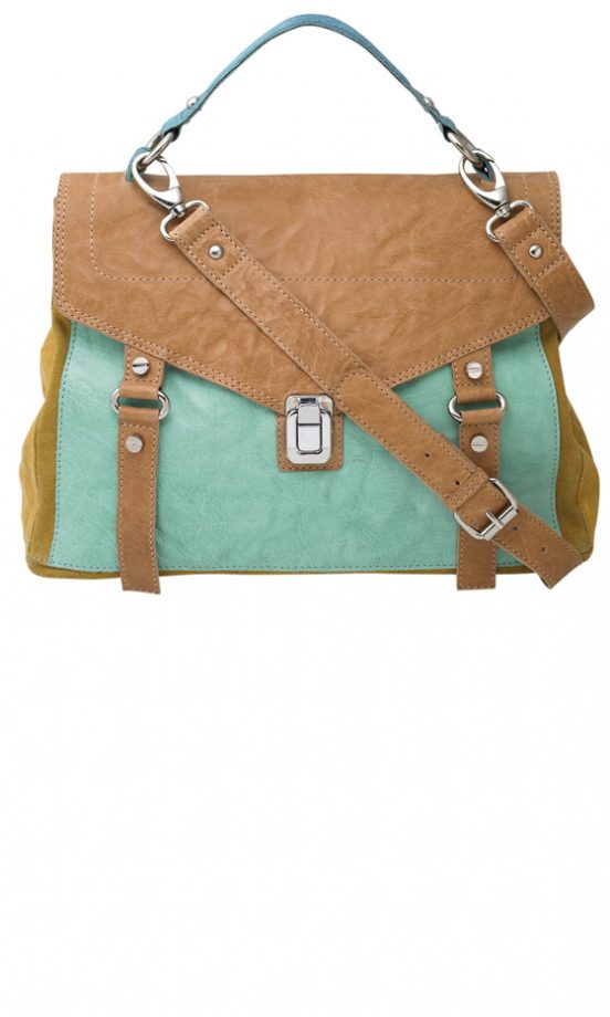 Asos Colour-Block Satchel Bag, £70 - Coming Soon