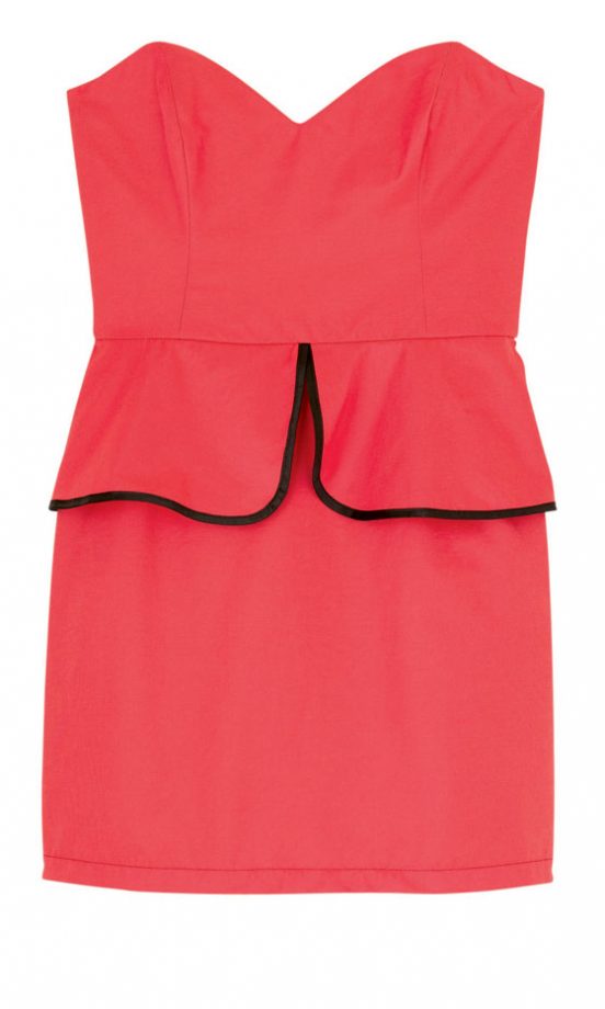 Primark Strapless Pink Dinner Dress, £15 - In Store Only