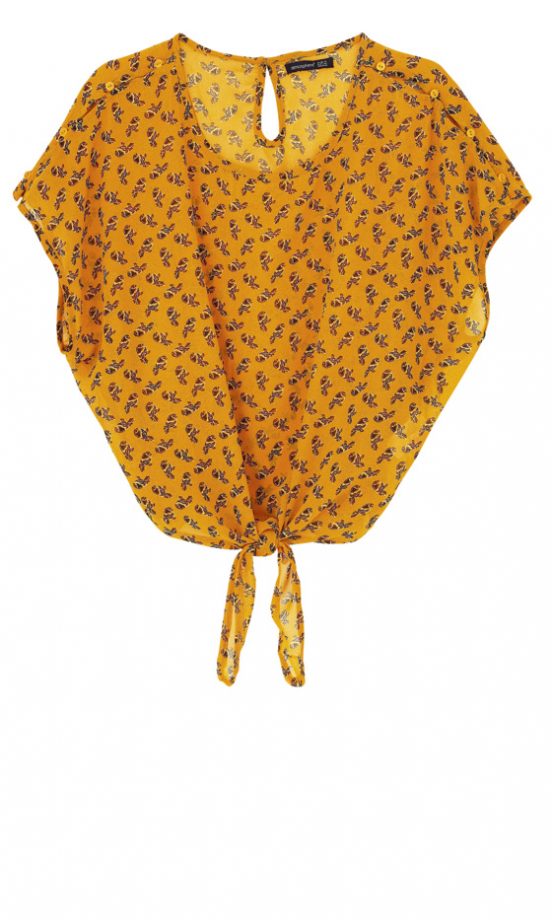 Primark Yellow Crop Top, £8 - In Store Only