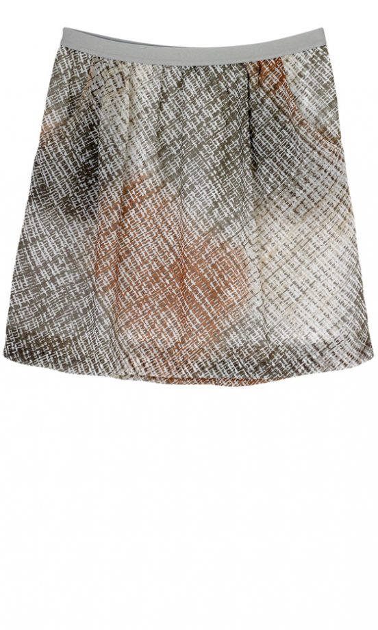 Benetton Patterned Skirt, £35 - In Store Only