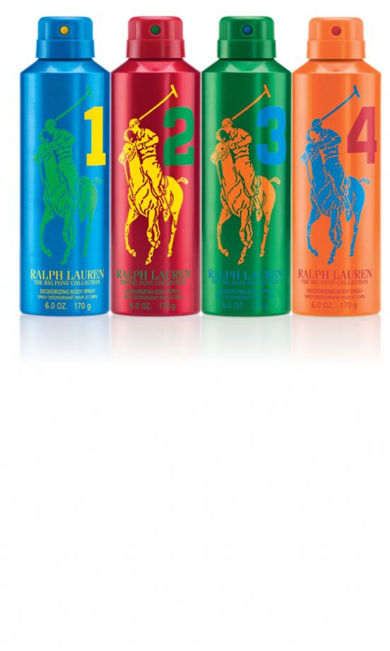 Polo Ralph Lauren Big Pony Body Sprays, £15 each