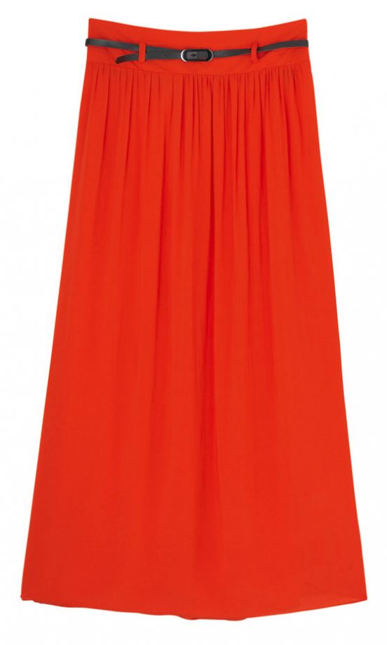 Dorothy Perkins Red Maxi Skirt, £28