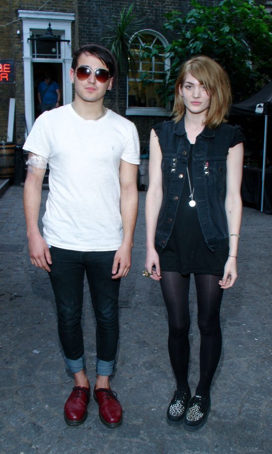 Street Style: Louis Is Wearing Primark Skinny Jeans And Maille Wears An American Apparel T-Shirt, 2011