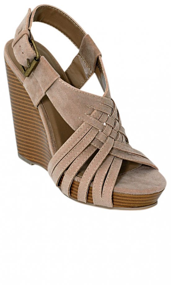Forever 21 Nude Wedge Sandal, £22.75