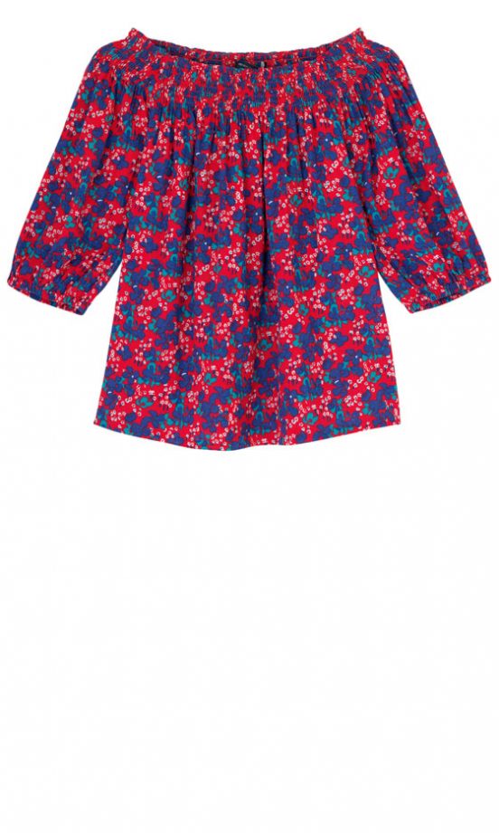 French Connection Floral Off-Shoulder Top, £52