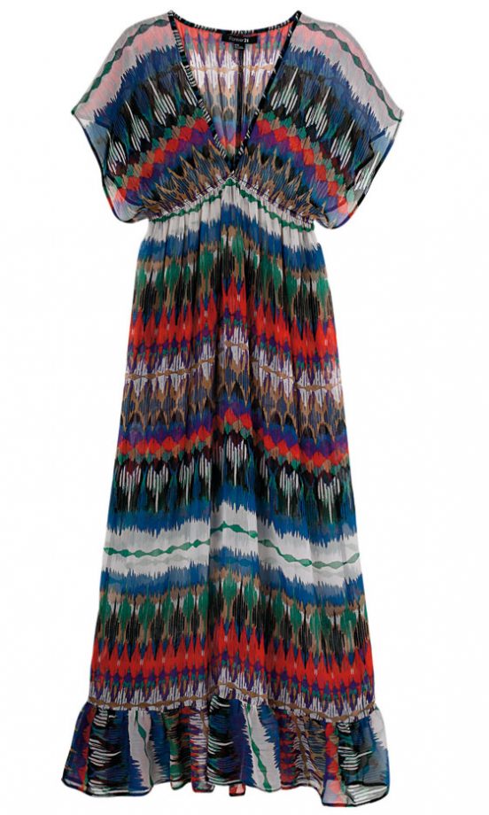 Forever 21 Tribal Print Maxi Dress, £24.75