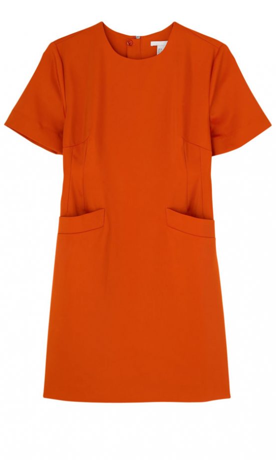 H&M Orange Dress, £34.99 - In Store Only