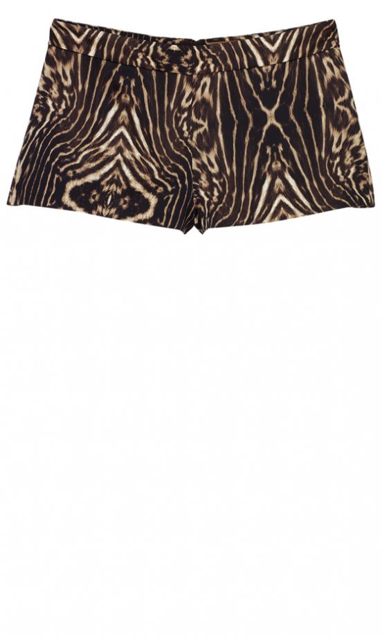H&M Leopard Print Shorts, £24.99 - In Store Only