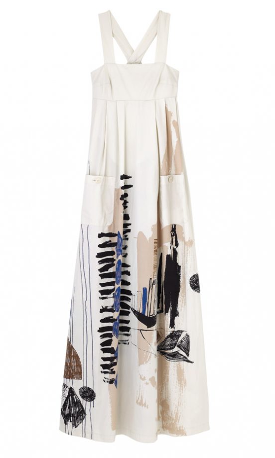 H&M White Printed Dress, £39.99 - In Store Only