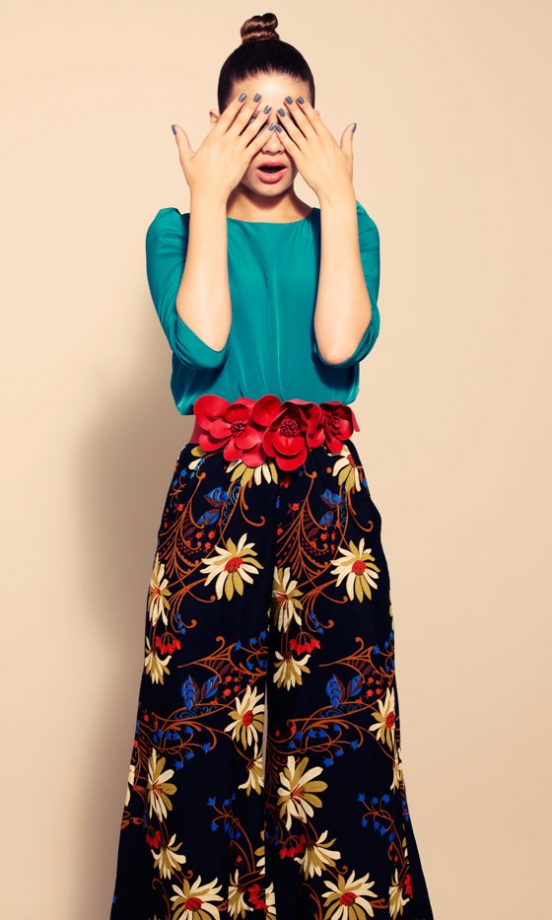Dorothy Perkins Top, £26, Belt, £20, Trousers, £35