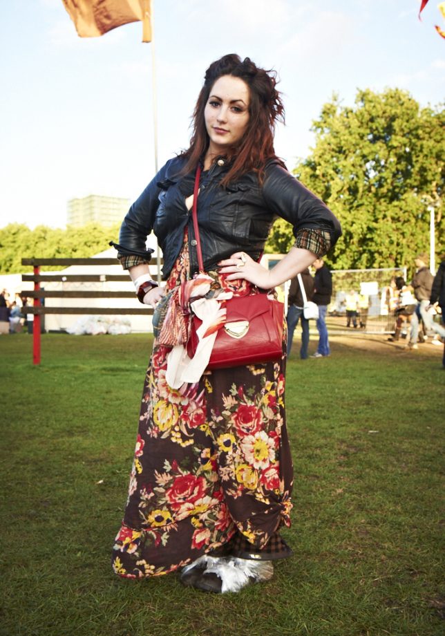 Jessica Wears Asos Trousers And Vintage Shoes, Lovebox 2011