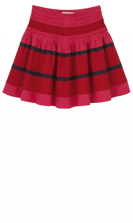 Karen Millen Pink Stripe Skirt, £115