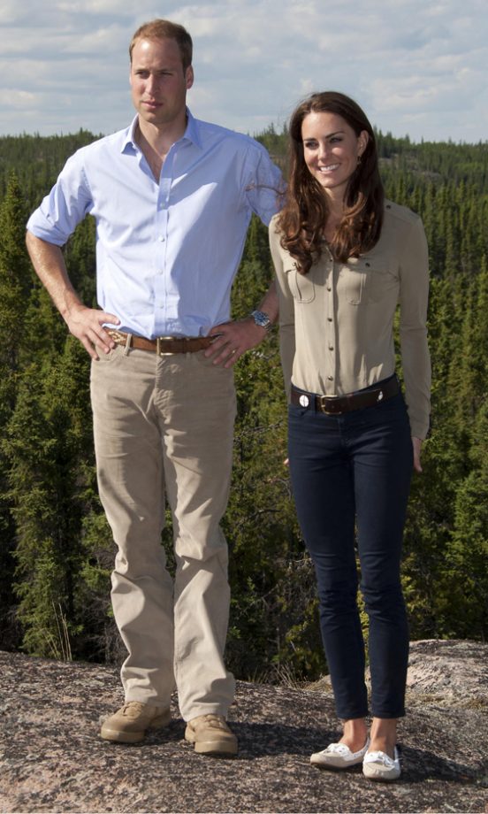 Kate Middleton And Prince William Look The Lovely Couple In A Snap On The Canadian Alps, 2011