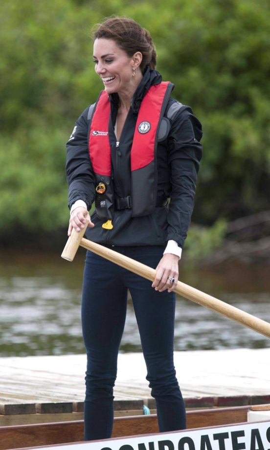 Kate Middleton Goes Back To Rowing In Canada, 2011
