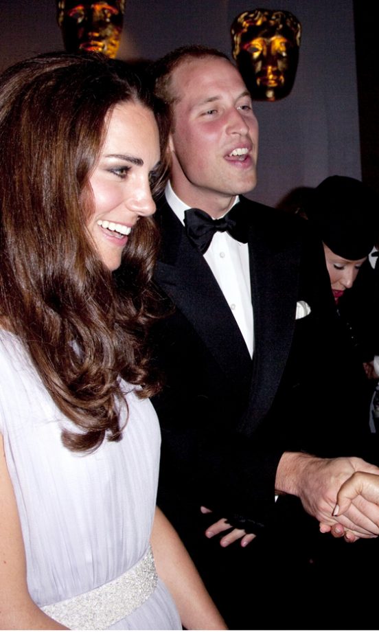 Kate Middleton And Prince William Are Having A Ball At The BAFTAS In LA, 2011