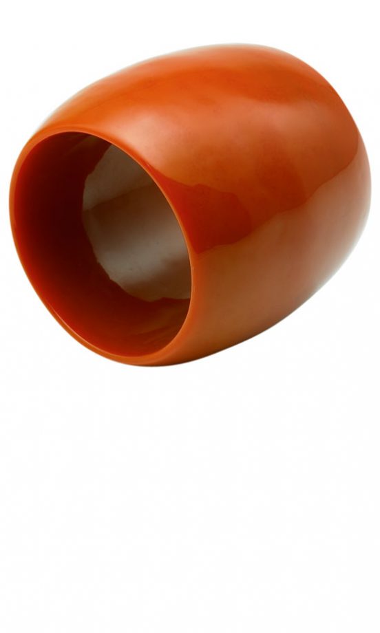 Topshop Large Orange Bangle, £10 - In Store Only