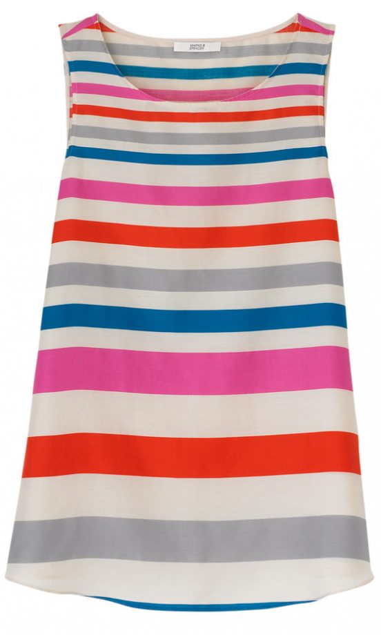 Marks & Spencer Stripy Top, £19.50 - In Store Only