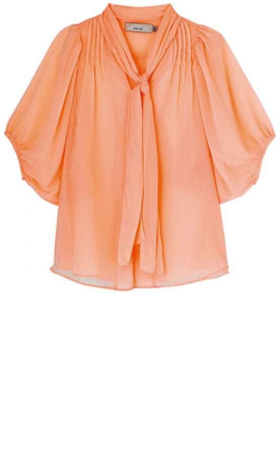 Mina Peach Blouse, £49