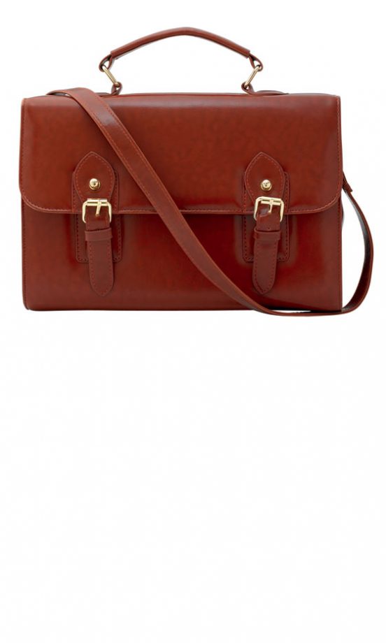 Miss Selfridge Brown Satchel, £32