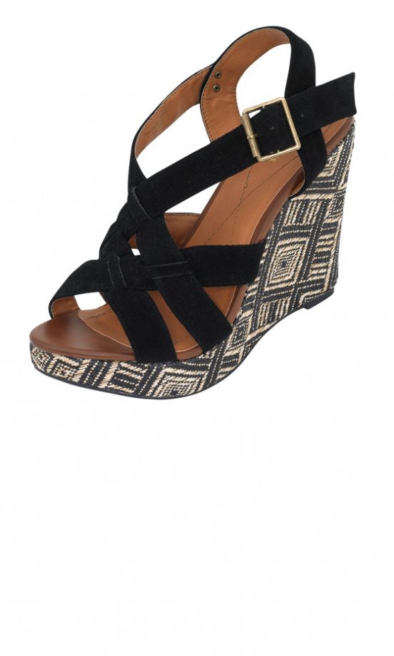 Monsoon Black Wedges, £60 - In Store Only