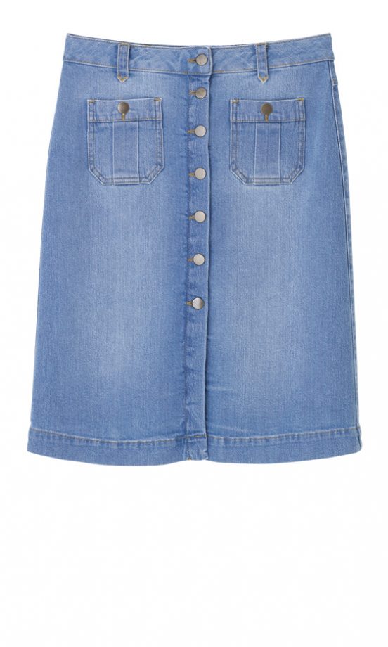 Monsoon Denim Skirt, £45 - In Store Only