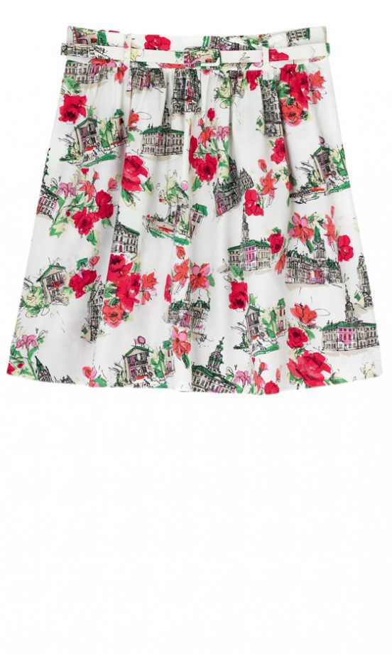 New Look Rose Skirt, £9