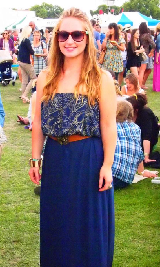 Street Style: Anna Wears Joy Dress, And H&M Bag, The Big Feastival 2011