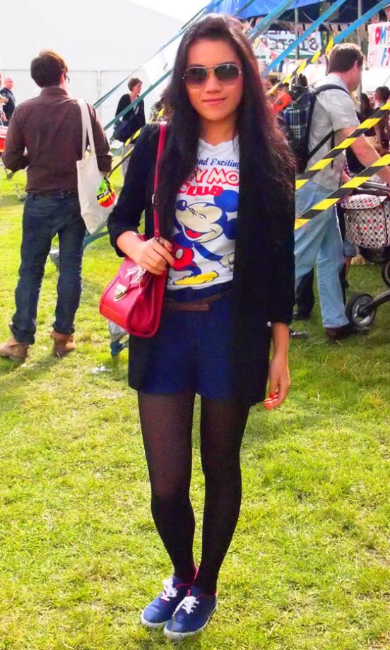 Street Style: Susan Wears A Topshop T-Shirt, The Big Feastival 2011