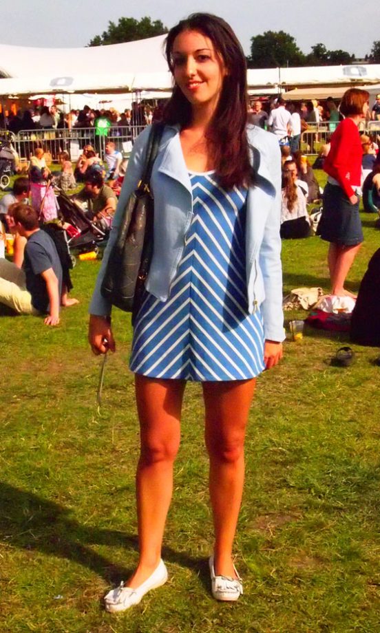 Street Style: Shaz Wears A Vintage Dress, The Big Feastival 2011