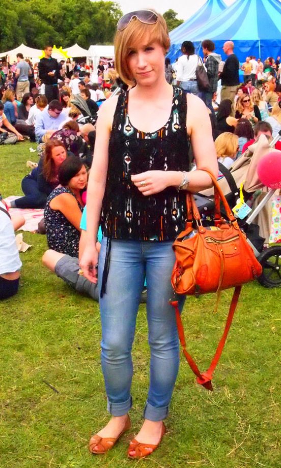 Street Style: Susanna Wears A Topshop Top, The Big Feastival 2011