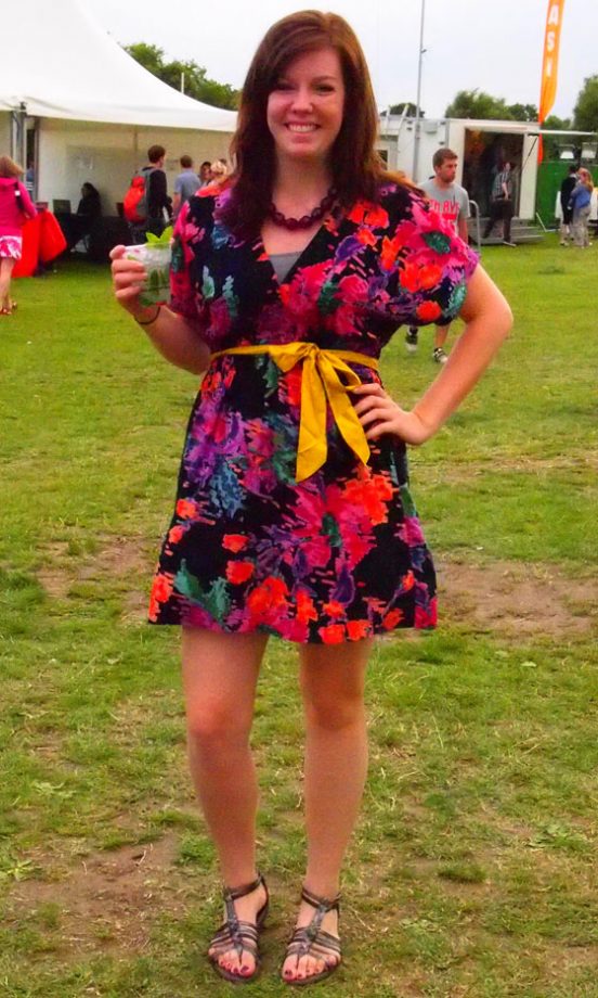 Street Style: Krista Wears A Nordstorm Dress, The Big Feastival